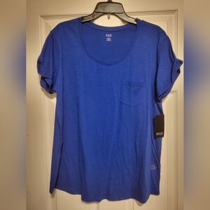 a.n.a Royal Blue Short Sleeve Tee